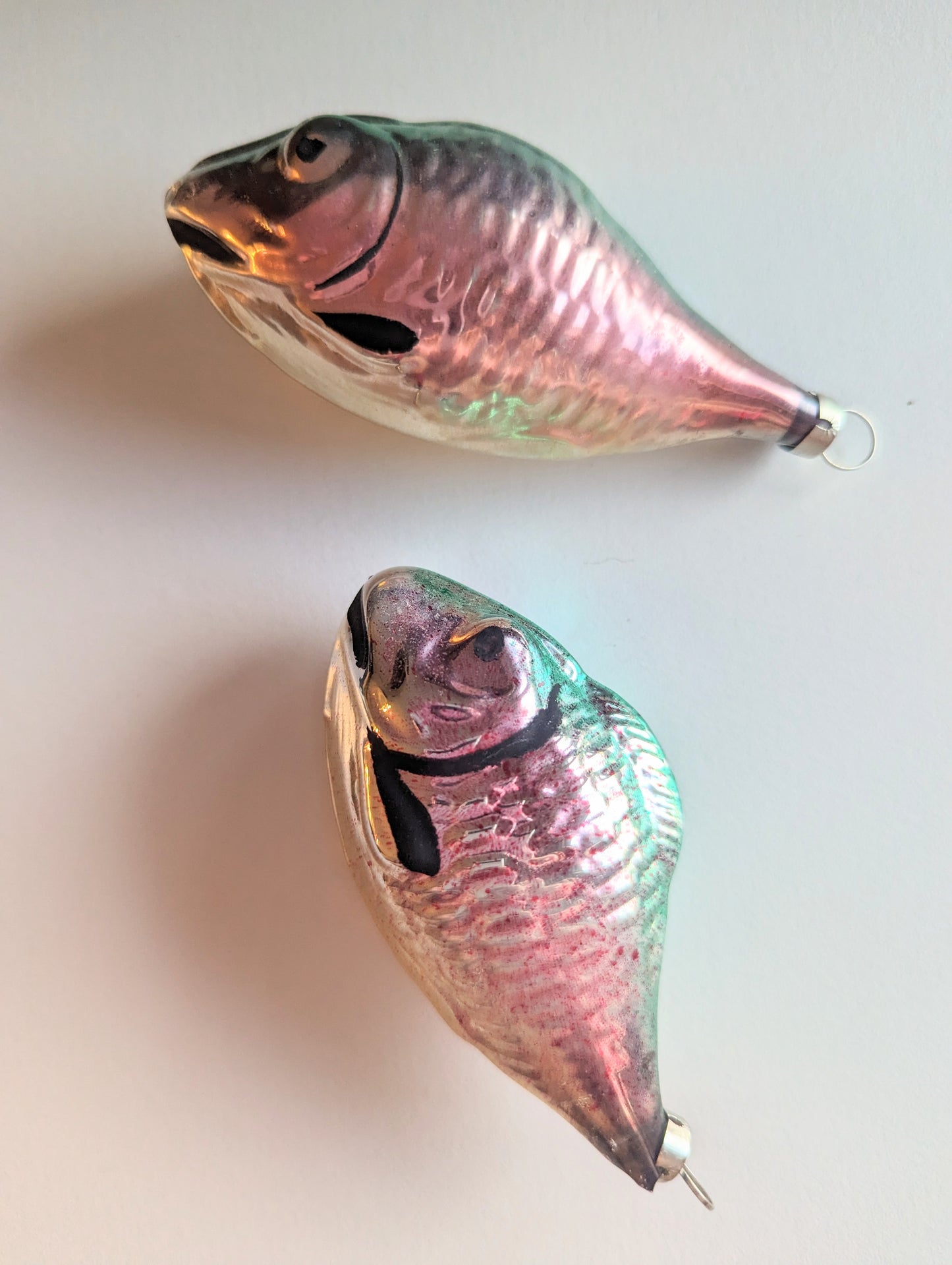 Set of Pink & Light Green Fish