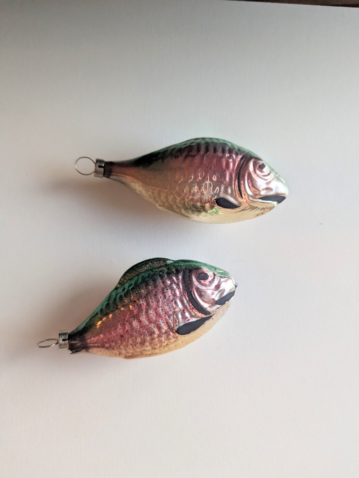Set of Pink & Light Green Fish