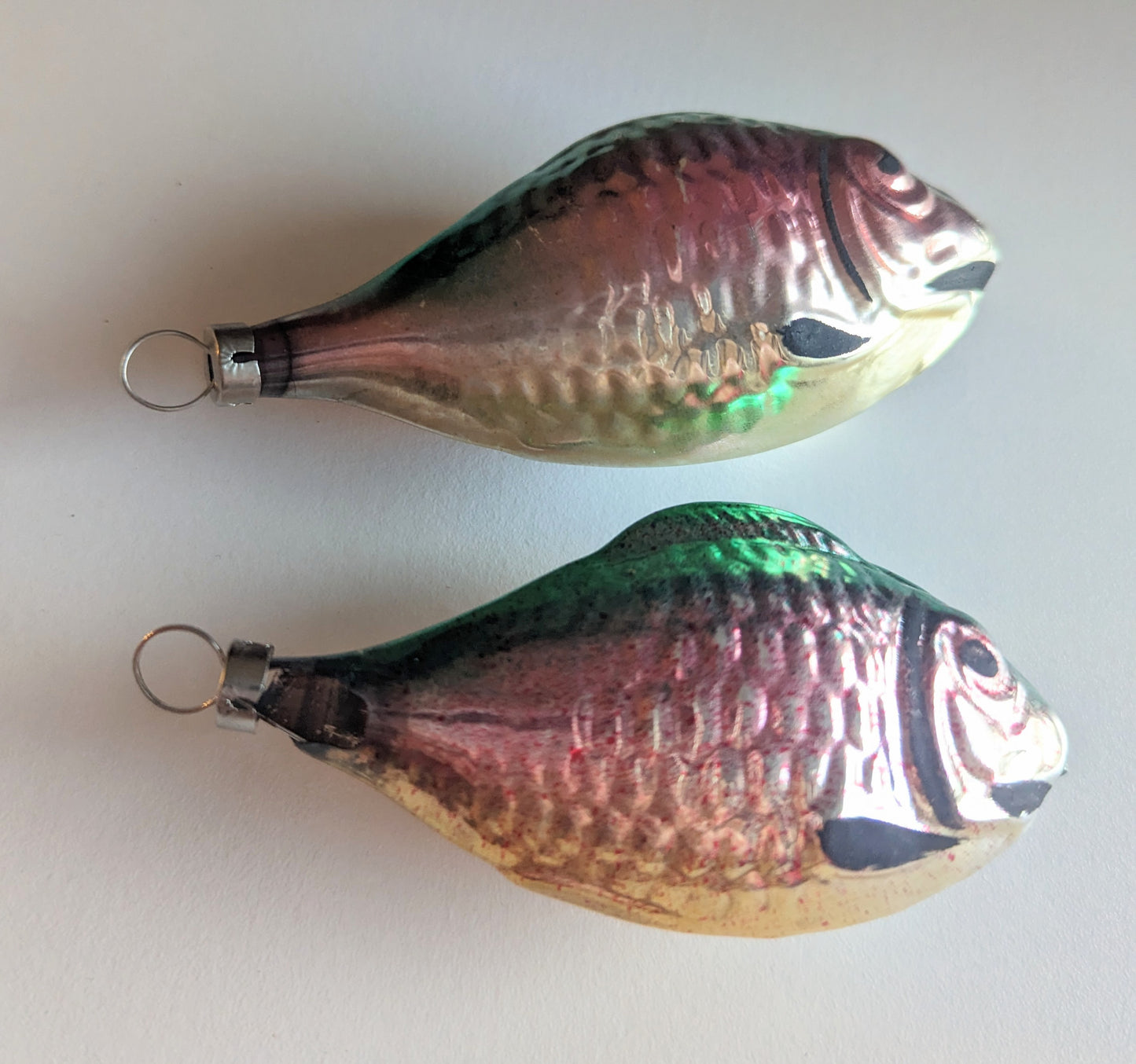 Set of Pink & Light Green Fish